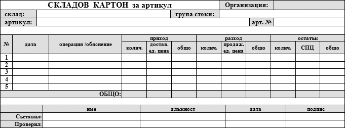 Складов картон